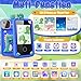 Luyiilo Kids Smart Phone Toys for BoysDinosaurs Gift Toys for Boys Ages 39 Christmas Birthday Gifts Mini Smart Phone Toys With 28 Touchscreen 16 Learning Games Dual Camera Music Player 8G SD Card - Image 3