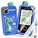 Luyiilo Kids Smart Phone Toys for BoysDinosaurs Gift Toys for Boys Ages 39 Christmas Birthday Gifts Mini Smart Phone Toys With 28 Touchscreen 16 Learning Games Dual Camera Music Player 8G SD Card - Image 2