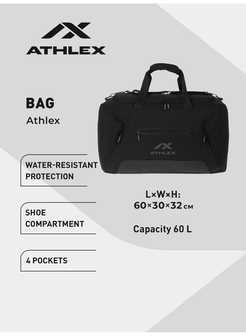 Athlex 125516-99 حقيبة أثليكس سوداء مقاس واحد - Image 2