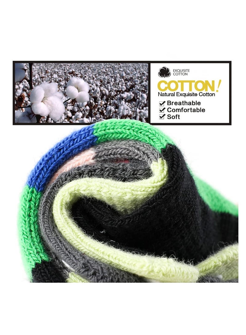 كابتن تيك Comfortable Non Slip Yoga Socks for Women 3 Pairs Perfect for Pilates Ballet and Fitness Activities - Image 5