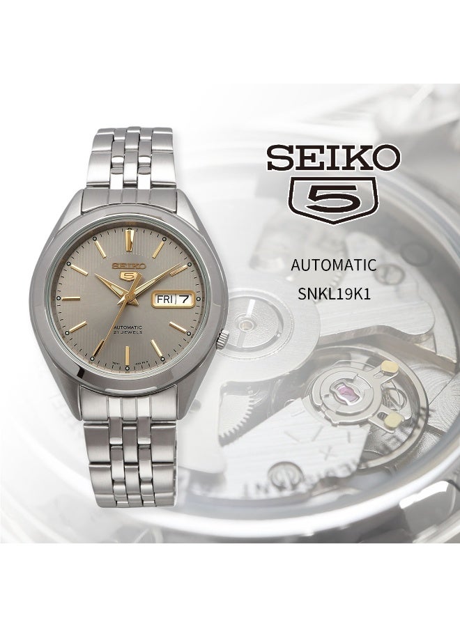 Seiko 5 Automatic 21 Jewels SNKL19K1 - Image 4