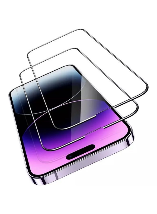 MaxGuard Clear Screen Protector for iPhone 14 | Tempered Glass | HD Clarity | Anti-Scratch | Bubble-Free Installation | Ultra-Thin Design - Image 4