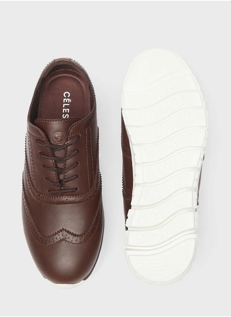 Celeste Lace Up Low Top Sneakers
