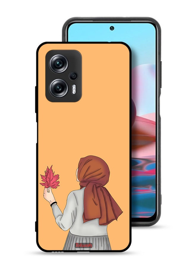 Tolwak Xiaomi Redmi Note 11T Pro Plus 5G Protective Case Cover Holding Leaf - Image 1