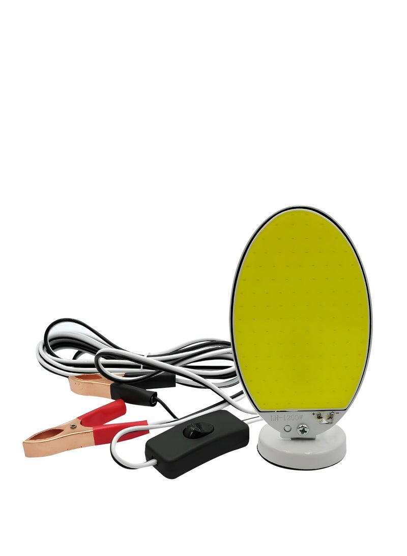 سبايدر SPIDER LED ضوء التخييم 150 واط COB 1080LM سطوع قاعدة مغناطيسية 12 فولت مشبك بطارية مقاوم للماء مصباح العمل في الهواء الطلق للتخييم إصلاح السيارات الصيد الإضاءة في حالات الطوارئ - BL-10793 - Image 3