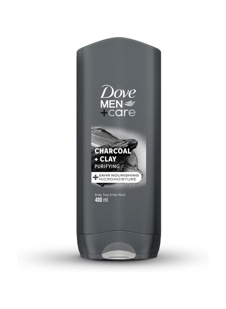 غسول دوف للرجال+كير بالفحم والطين - منظف عميق ٣ في ١
