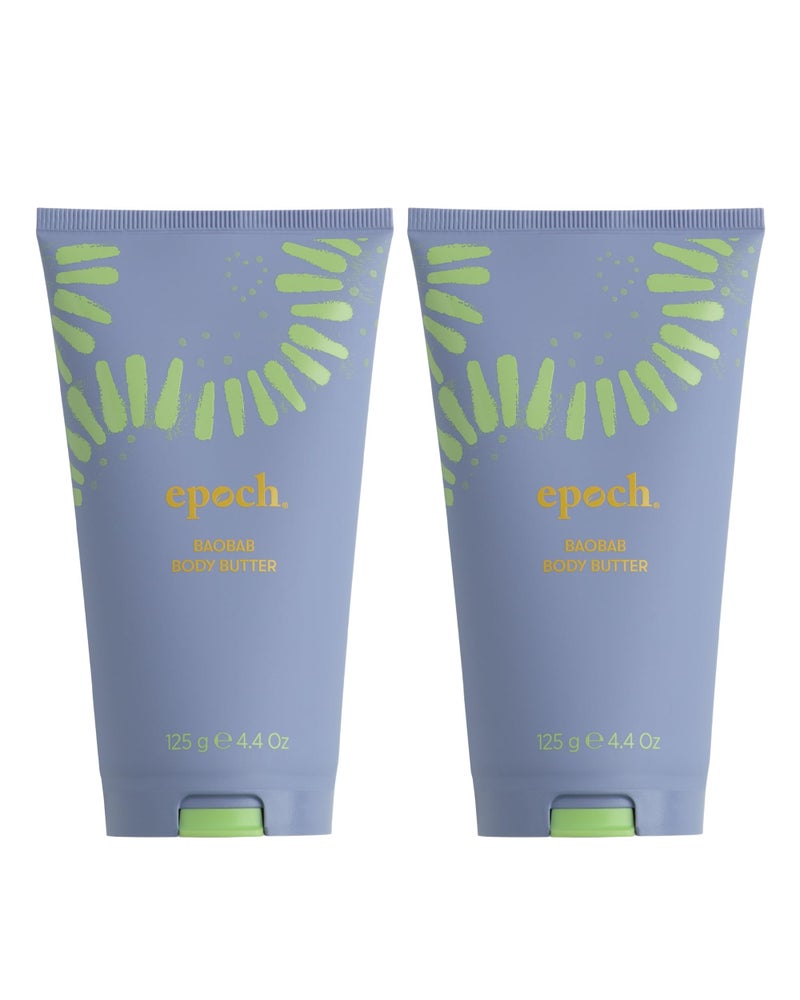 Nu Skin Nuskin Epoch Baobab Body Butter | Rich Cream Infused with Shea Butter and Ethnobotanical Baobab Fruit Extract for Deep Hydration, Softness, and Skin Resiliency | 2 Pack - Image 1