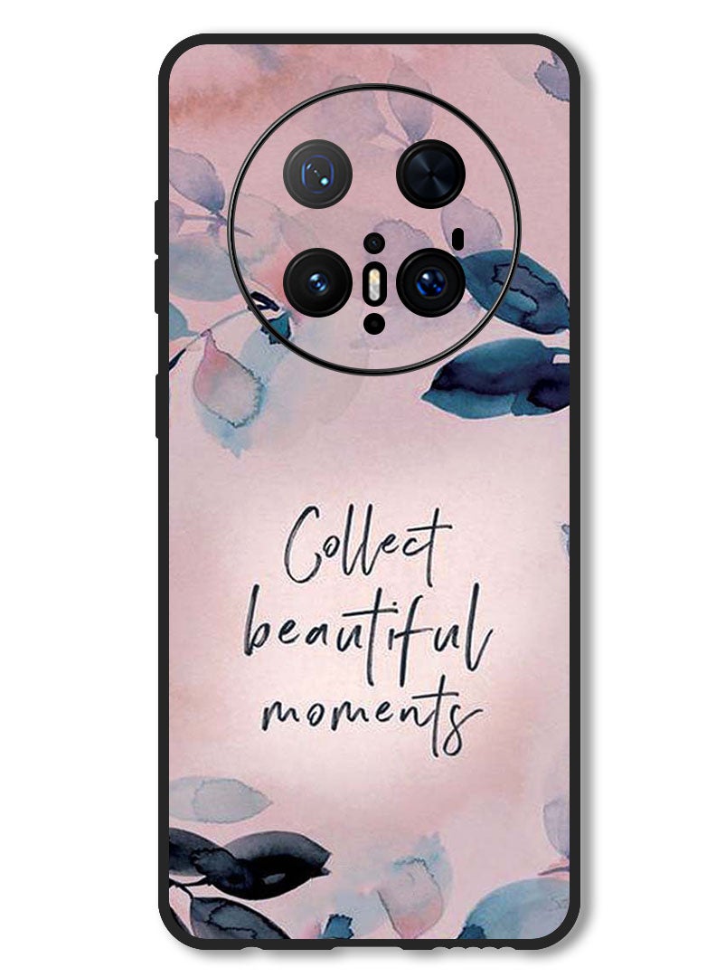 Theodor Case Compatible with Huawei Mate 70 Pro/ 70 Pro + Protection Shockproof Bumper Cover Collect Beautiful Moments - Image 1