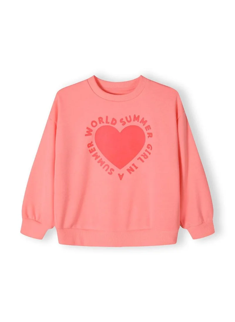 مينوتي Kids Girls Fleece Crew Neck Sweatshirt