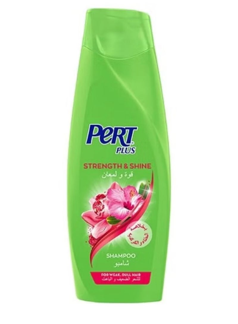 برت بلاس شامبو قوة ولمعان بخلاصة الحناء والكركدية 400مل - Image 1