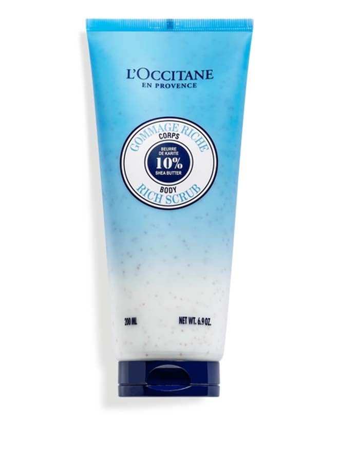 L'OCCITANE Shea Butter Ultra Rich Body Scrub 200 ml  - Image 1