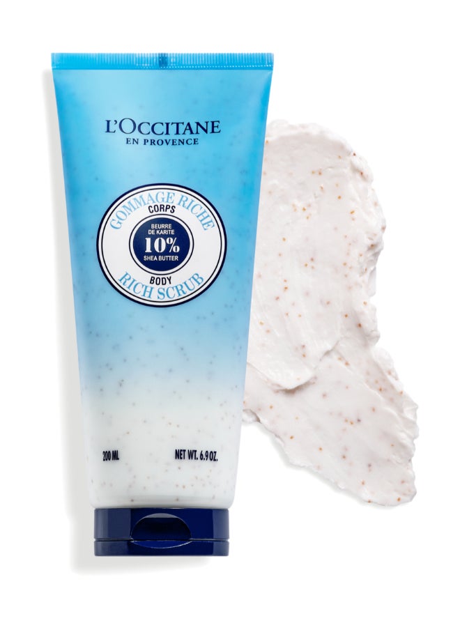 L'OCCITANE Shea Butter Ultra Rich Body Scrub 200 ml  - Image 2