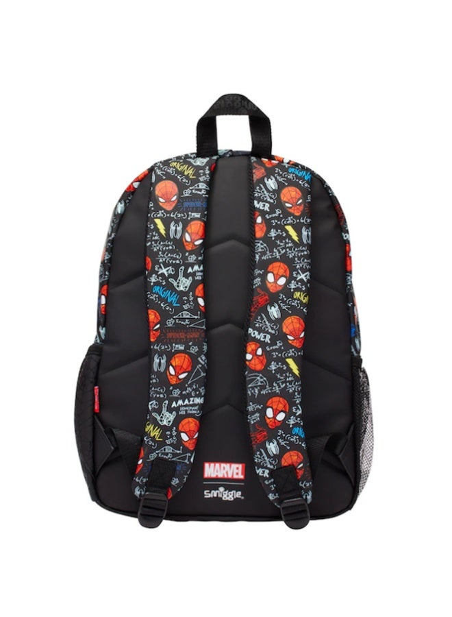 Smiggle Marvel Spider-Man Print Kids School Backpack & Double Layer Insulated Lunch Bag Set Waterproof School Combo Kit for Boys - Image 3