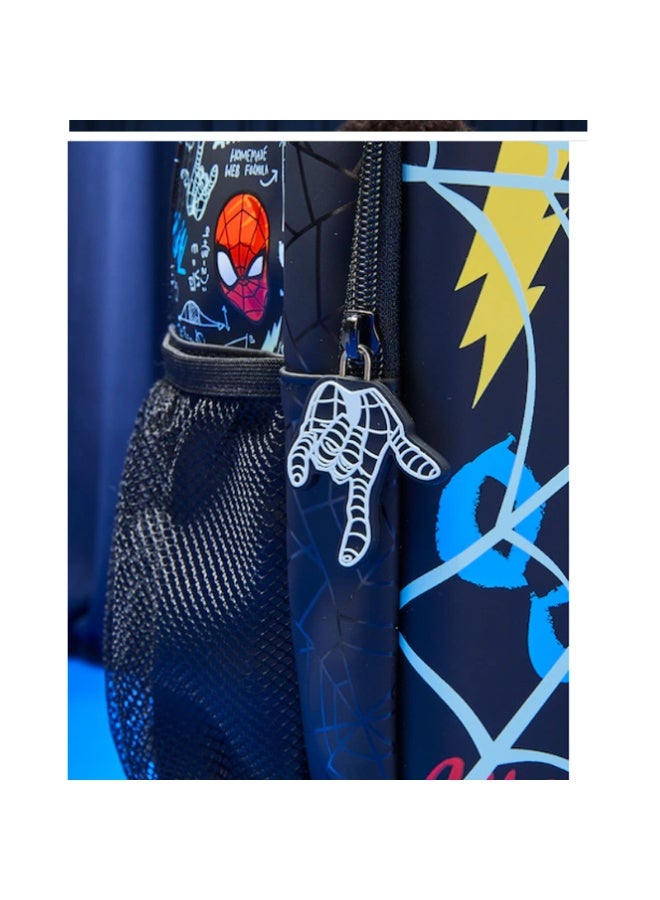 Smiggle Marvel Spider-Man Print Kids School Backpack & Double Layer Insulated Lunch Bag Set Waterproof School Combo Kit for Boys - Image 5