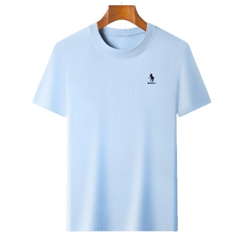 Men's 100% Cotton Round Neck T-Shirt - Image 5