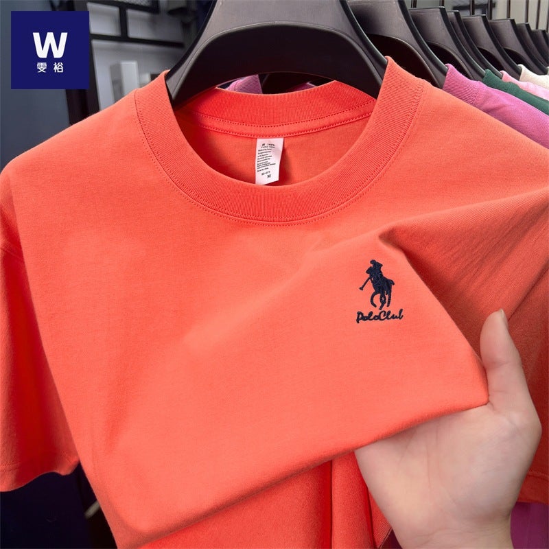 Men's 100% Cotton Round Neck T-Shirt - Image 4