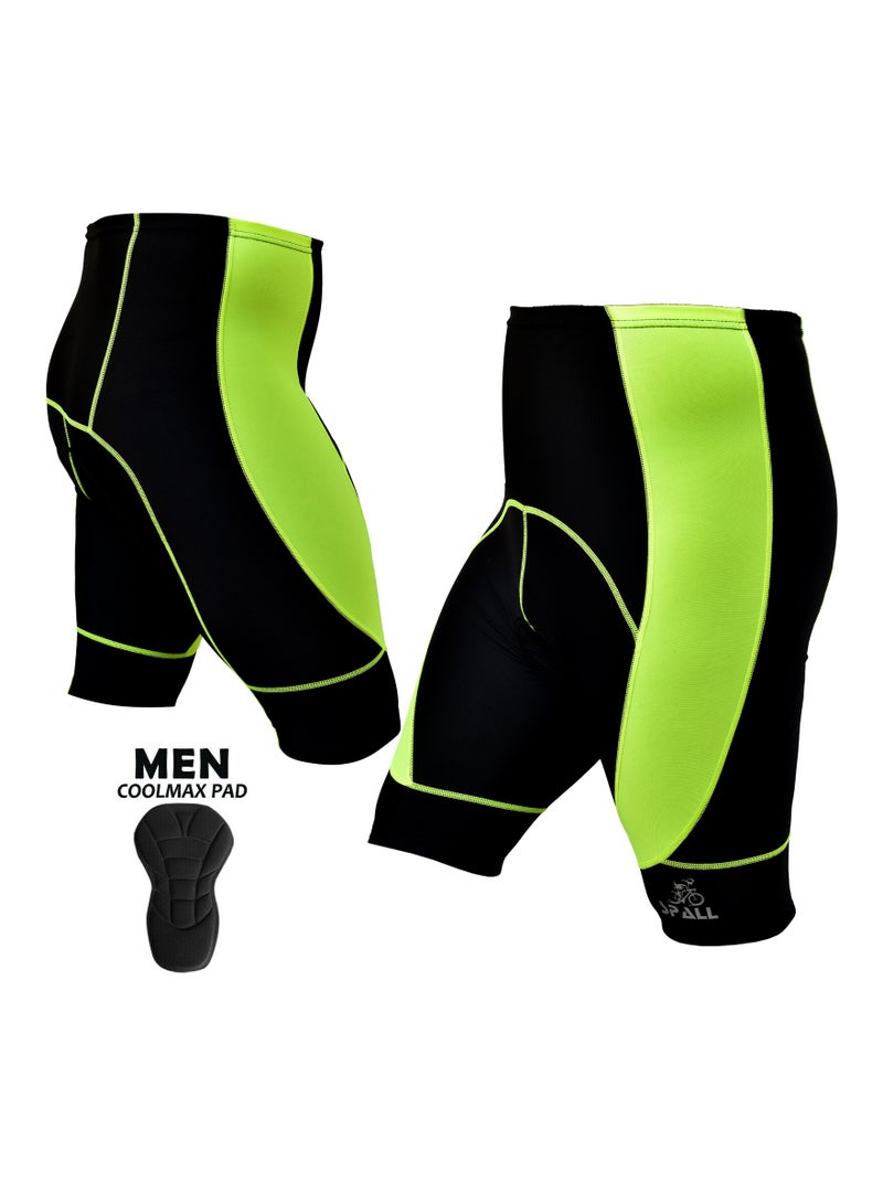 Spall Men'S Padded Bike Shorts Cycling Shorts 3D Padding Mountain Biking Bicycle Riding