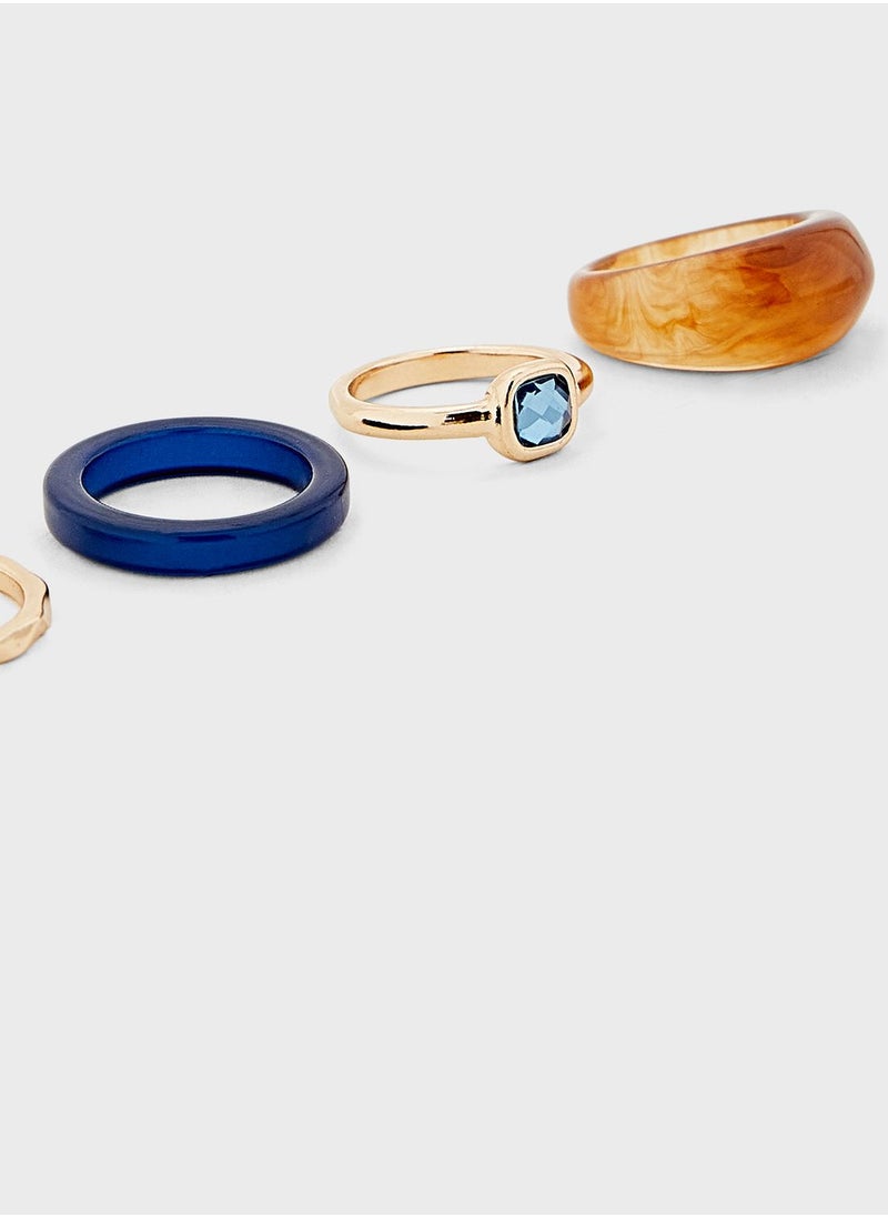 Ginger - 4 Pack Ring Set - Image 1