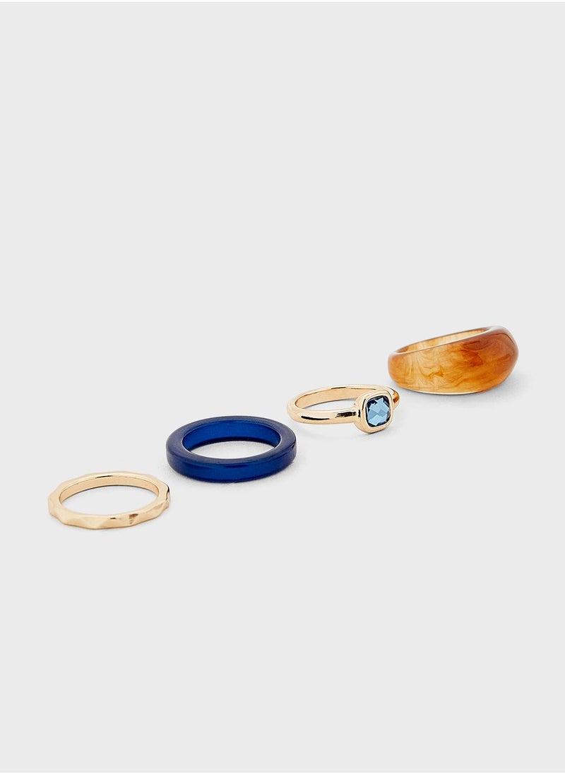 Ginger - 4 Pack Ring Set - Image 1