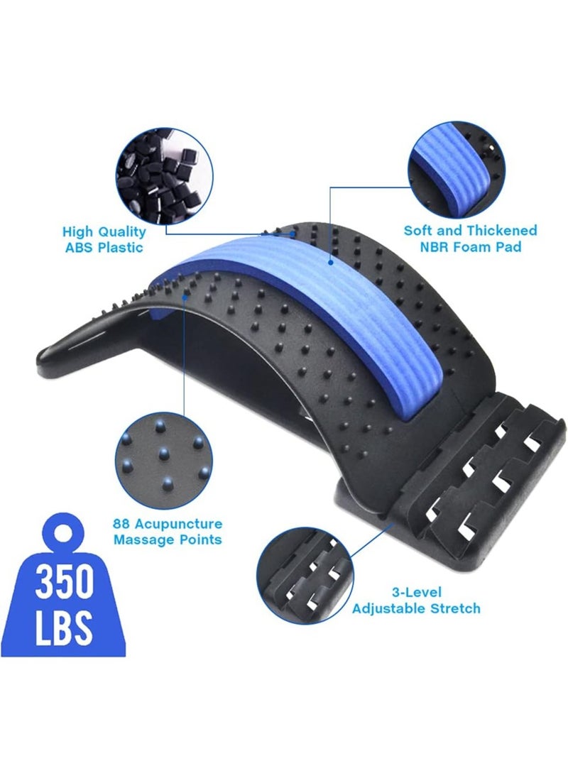 grey and blue Stretcher, Lumbar Back Pain Relief Device(4 Level), Spine Board Deck Multi-Level Back Cracker Lumbar, Pain Relief for Herniated Disc, Sciatica, Scoliosis, Lower and Upper - pzsku/ZD9EF73D14F8871B7380AZ/45/_/1696247207/86771d52-9a4a-49f0-87fd-a04e250a1775