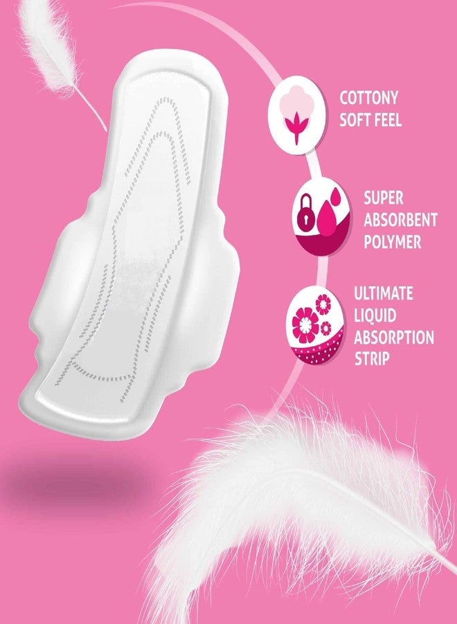 ERHETUS Biodegradable Bamboo Sanitary Pads for Women, Pure Organic Cotton Base Sanitary Napkins | Chemical & Fragrance Free, Soft, Ultra-thin, High Absorbent - 100 Pads (XL, 290mm, Pack of 4*25 pad) - Image 4