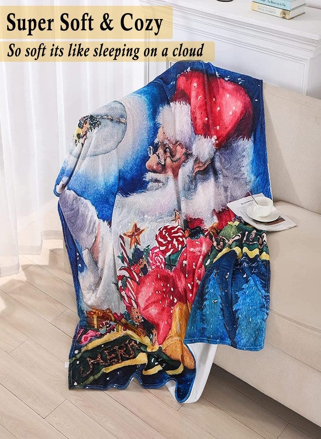 UBeesize Extra Soft Fleece Throw Blanket - Queen Size for Couch, Sofa or Bed, Cozy, Fluffy and All-Season, Decorative Blanket for Kids' Birthday Gifts, Silky and Warm, 60 x 80 Inches - Image 2