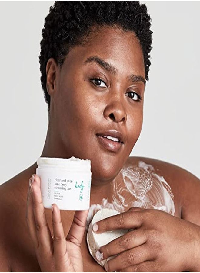 Urban Skin Rx - Clear And Even Tone Body Cleansing Bar | Smoothing + Clarifying Cleanser Promotes Even Skin Tone + Improves Appearance Of Dark Spots + Blemishes, Use On Back, Shoulders, & Chest | 5 Oz - Image 1