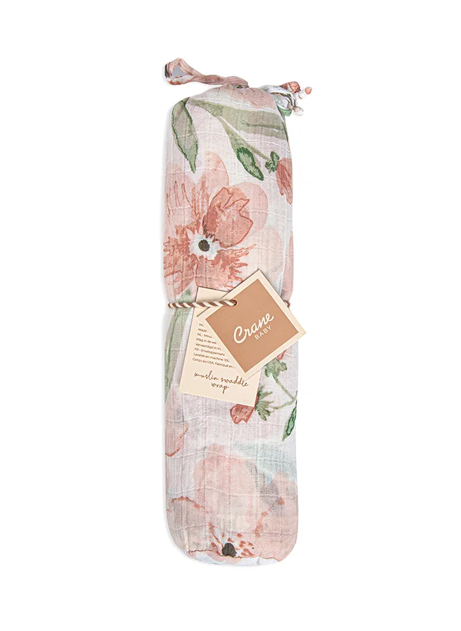 Crane BABY Parker Single Swaddle Wraps (Floral)