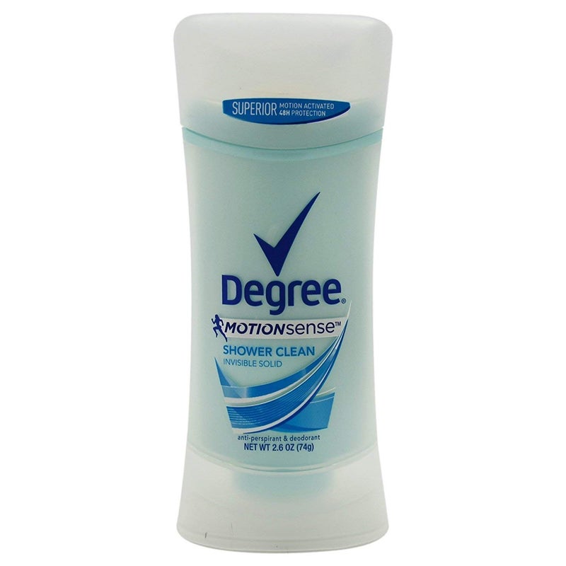 Degree Deodorant Womens Motion Sense Shower Clean Invisible Solid 26oz