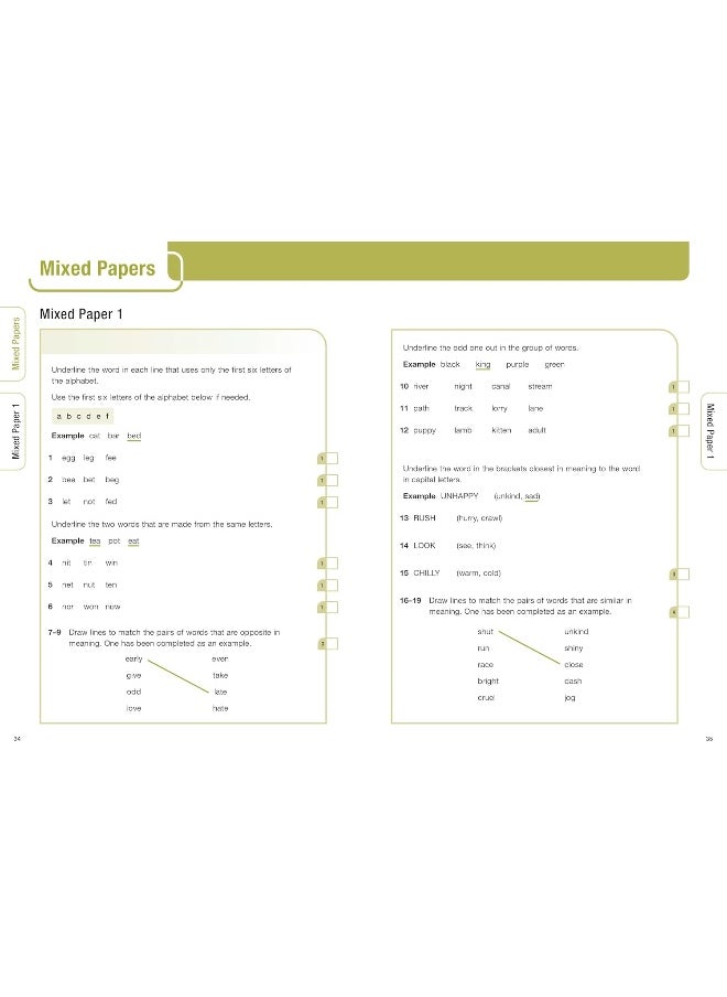 Bond 11+: Bond 11+ Non-verbal Reasoning Assessment Practice Age 5-6  - Image 5