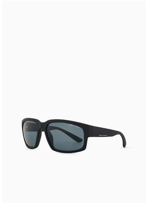 Full Rimmed Rectangular Sunglasses 0AX4142SU 61 807887