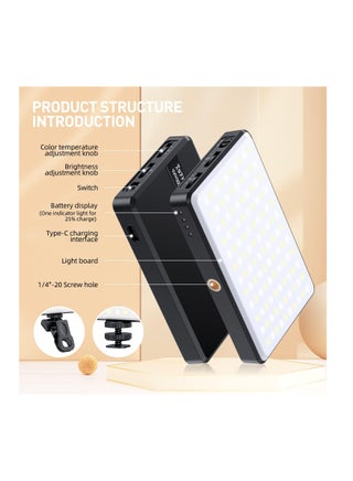 LED Phone Light, Selfie Light with Adjusted 3 Light Modes - view 3
