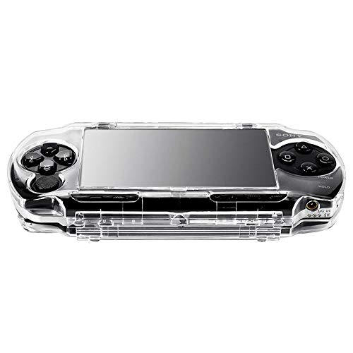 OSTENT Protector Clear Crystal Travel Carry Hard Cover Case Shell for Sony PSP 1000 Game Console - Image 1