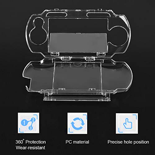 OSTENT Protector Clear Crystal Travel Carry Hard Cover Case Shell for Sony PSP 1000 Game Console - Image 5