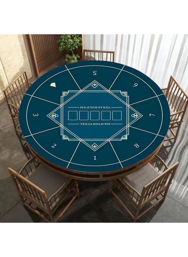 Square Round Thickened Texas Hold'em Tablecloth Chess And Card Room Mahjong Table Tablecloth Special Table Game Rubber Tablecloth Pad 