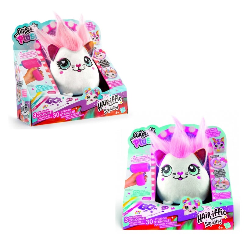 Canal Toys - Airbrush Plush Squish Pals (2 Models) - AIR040 - Image 1