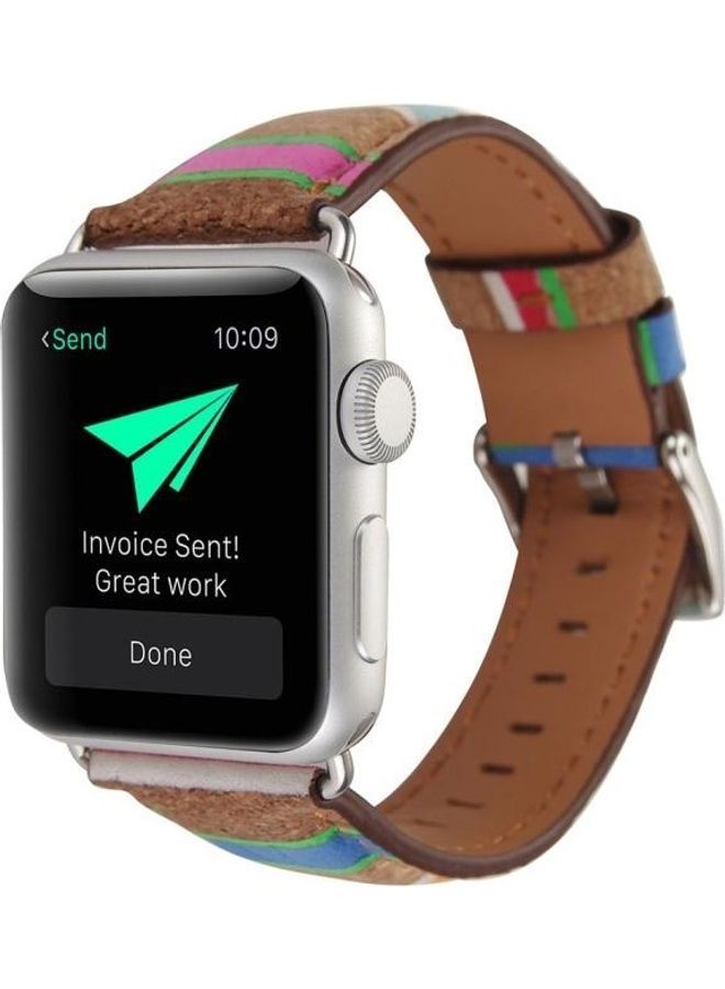 NIBEMINENT Replacement Watchband for Apple Watch Series 3/2/1 38mm Multicolour - Image 4