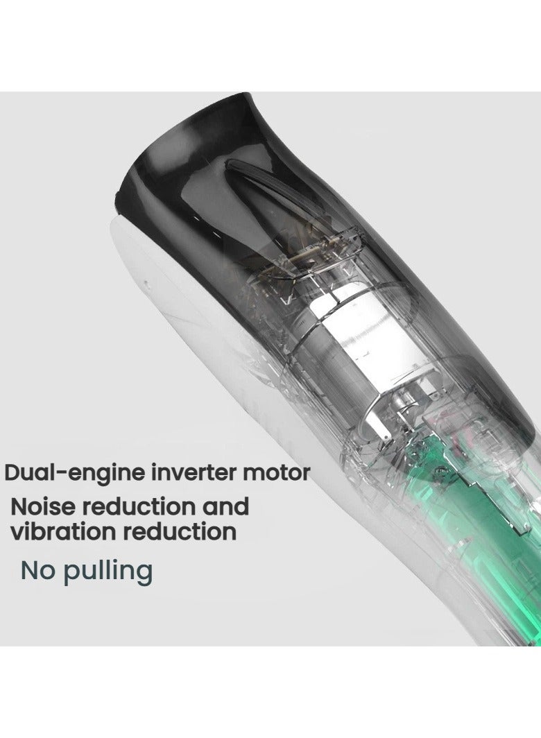 general Baby hair clipper silent automatic hair suction baby special haircut artifact 2-in-1 newborn children's electric clipper - Image 4