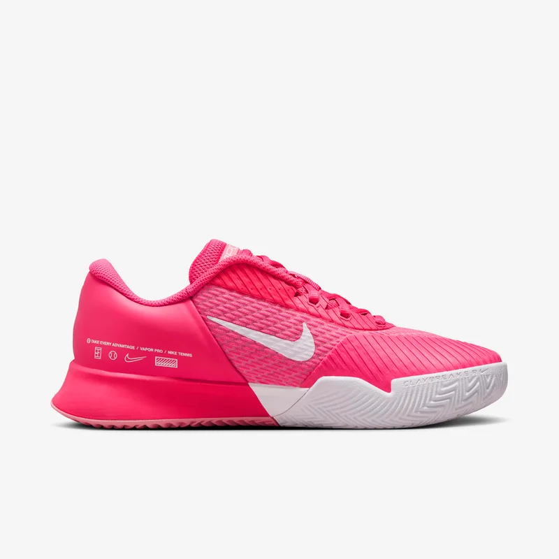 Nike Women's Court Air Zoom Vapor Pro 2 Clay Tennis Shoes