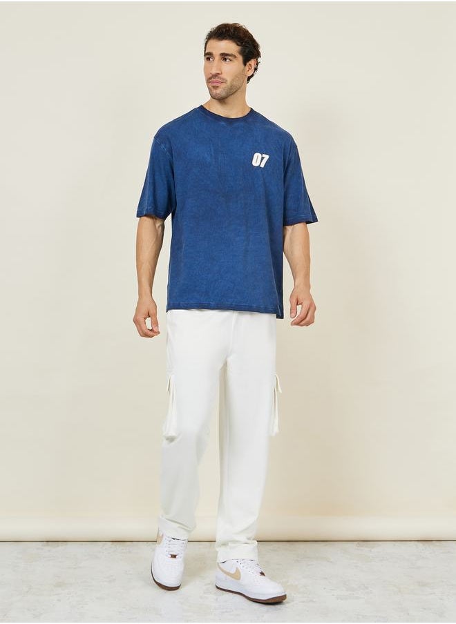 Styli - Oversized Straight Leg Cargo Joggers - Image 1