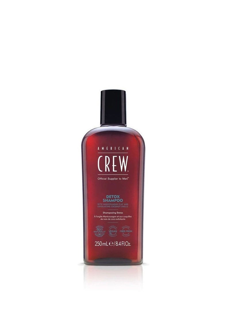 AMERICAN CREW American Crew Detox Shampoo – Deep Cleansing and Purifying Formula for Healthy Scalp and Hair (250ml)  - Image 2