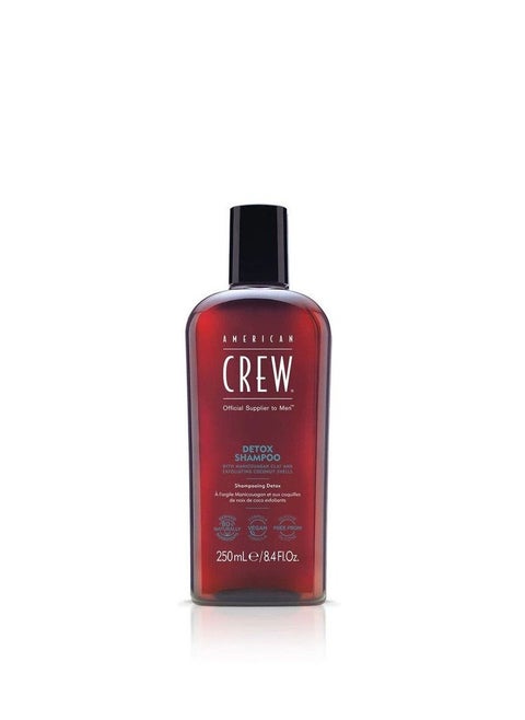 American Crew Detox Shampoo – Deep Cleansing and Purifying Formula for Healthy Scalp and Hair (250ml)