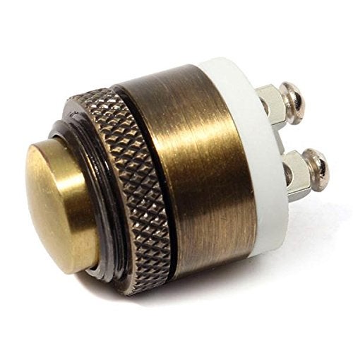 Generic EsportsMJJ 16mm Momentary Brass Metal Push Button Door Bell Switch  - Image 1