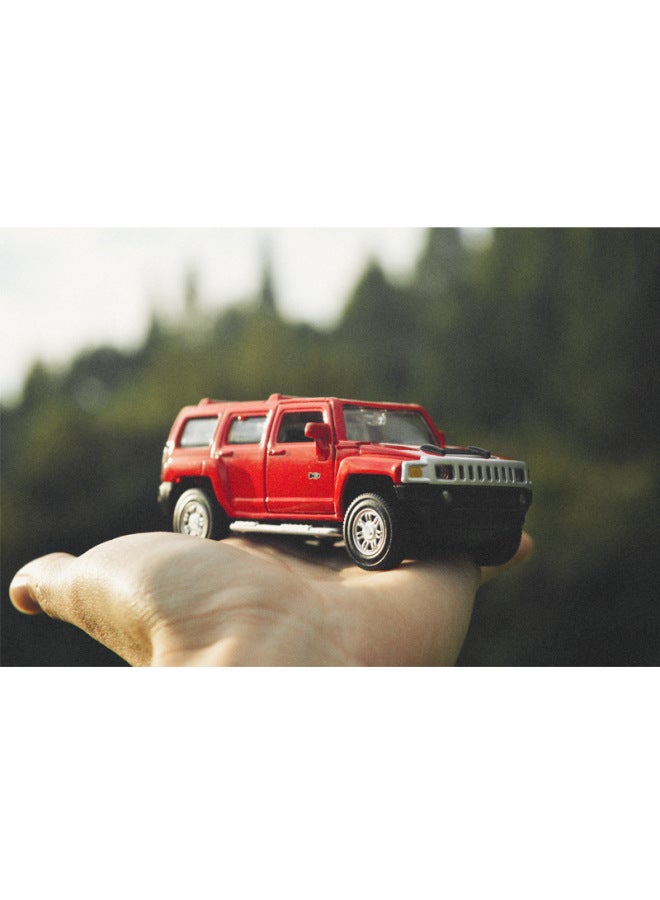 Cai Po Alloy Car Model Police Car Fire Truck Off-road Vehicle SUV Jeep Children's Toy Car-Color:67041 Mitsubishi Pajero