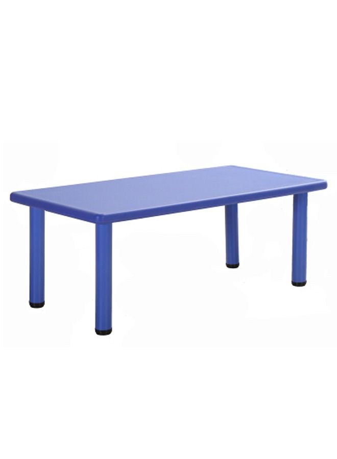 XIANGYU Kindergarten Blue Rectangle Table Early Teaching Children Learning Plastic Desks - Image 1