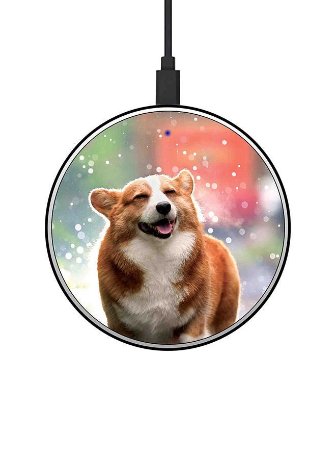 NIBEMINENT Dog 15W Wireless Fast Charger Multicolour