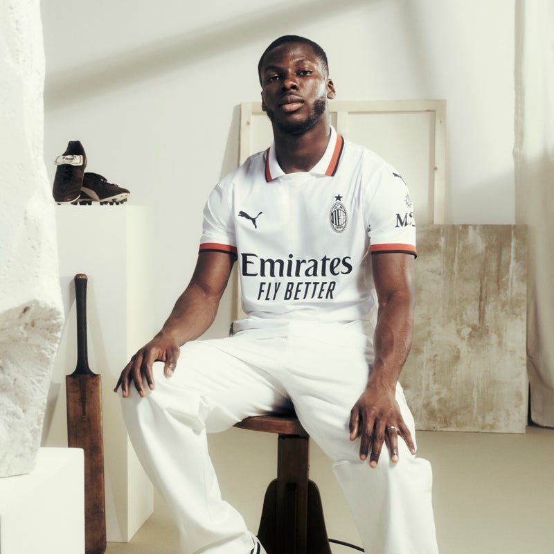 بوما قميص جيرسيه AC Milan 24/25 Away للشباب - Image 5