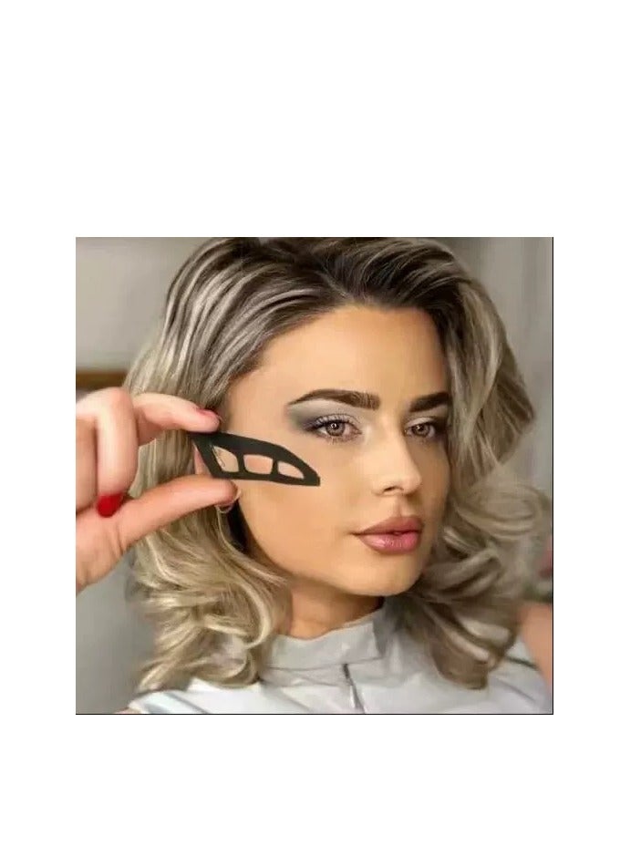 مجموعة استنسل لرسم الحواجب مكونة من 4 قطع - Image 4