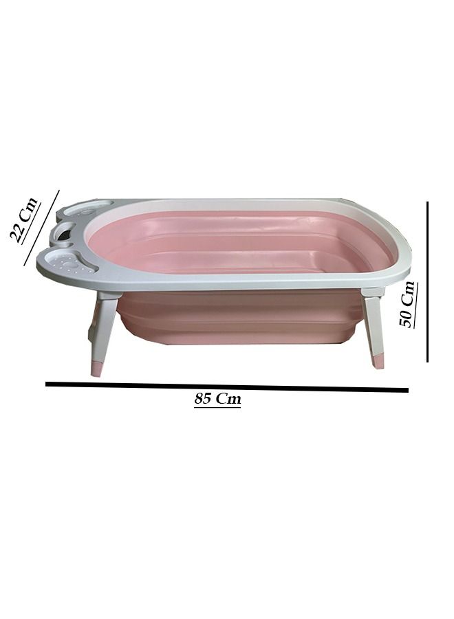 ياميم حوض استحمام للأطفال الرضع قابل للطي وغير قابل للانزلاق - Image 5