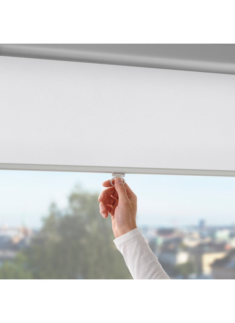 IKEA FRAKTA - Block-out roller blind - white - 100x195 cm - Image 1